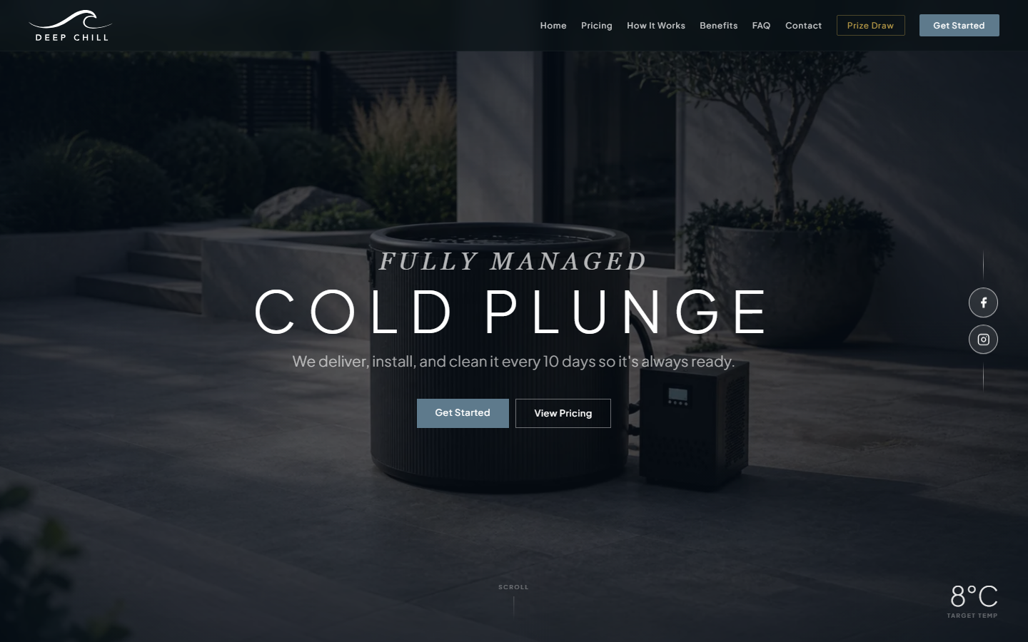 Homepage preview for Deep Chill